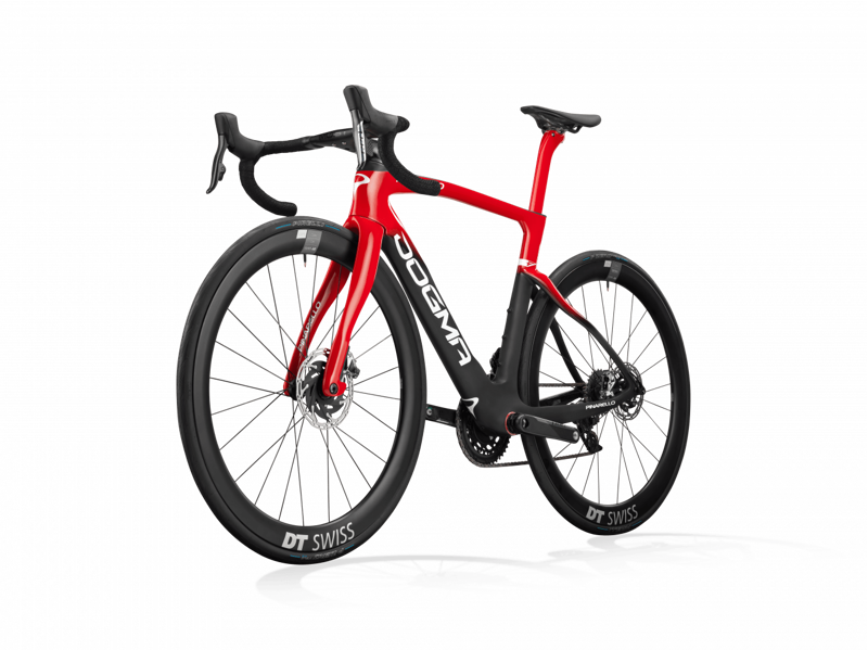 2022 DOGMA F Disc Road Bike DURA ACE Di2 : C36/C50 : 611 ERUPTION RED-1